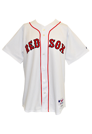 2005 Bronson Arroyo Boston Red Sox Game-Used Home Jersey