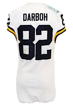 2015 Amara Darboh Michigan Wolverines Game-Used Road Jersey & Bowl Game Helmet (2)(Unwashed • Photo-Matched)