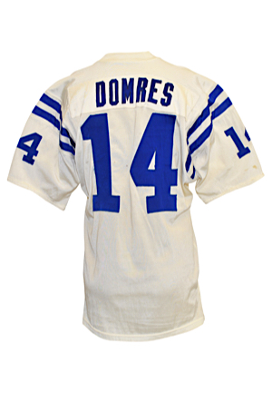1972 Marty Domres Baltimore Colts Game-Used Home Durene Jersey (Bobby Franklin Collection) 
