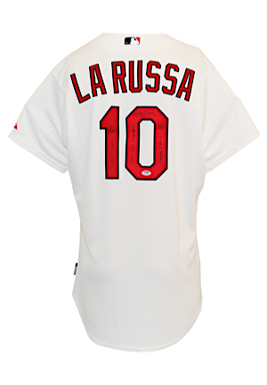 2011 Tony La Russa St. Louis Cardinals Manager-Worn & Autographed Home Uniform (2)(JSA • PSA/DNA • MLB Authenticated • Championship Season)