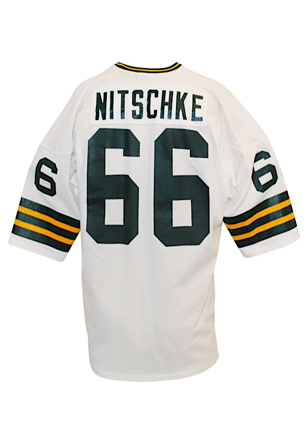 Lot Detail - 1973 Ray Nitschke Green Bay Packers Game-Used Road ...