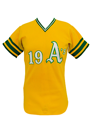 1972 Bert Campaneris Oakland As Game-Used World Series Home Jersey (Photo-Matched)