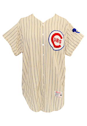 1965 Ernie Broglio Chicago Cubs Game-Used Home Flannel Jersey (Outstanding Condition • Player Who Was Traded For Lou Brock)
