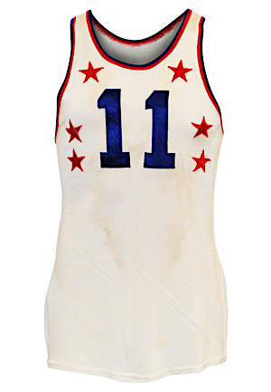 1952 Paul Arizin NBA All-Star Game Eastern Conference Game-Used Durene Jersey (Arizin LOA • All-Star Game MVP)