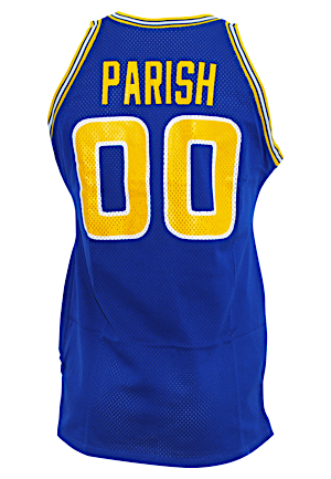Late 1970s Robert Parish Golden State Warriors Rookie Era Game-Used Road Jersey (Photo-Matched)