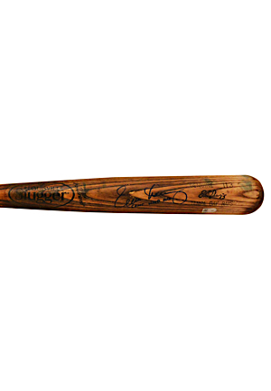 2015 Evan Longoria Tampa Bay Rays Game-Used & Autographed Bat (JSA • PSA/DNA GU9.5)
