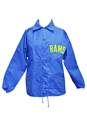 Early 1980s Los Angeles Rams Coaches-Worn Jacket