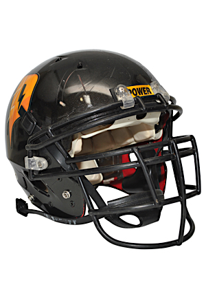 Early 2010s Pittsburgh Power Arena Football League Game-Used Helmet