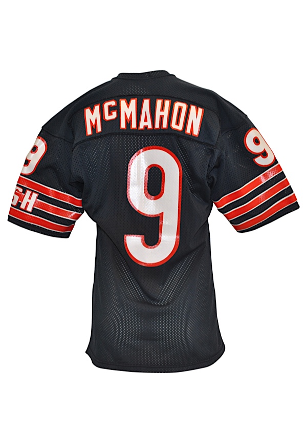 Lot Detail - Mid 1980s Jim McMahon Chicago Bears Game-Used Home Jersey