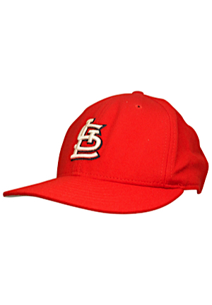 1998 Mark McGwire St. Louis Cardinals Game-Used Cap (70 Home Run Season) 