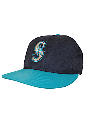 Circa 1995 Seattle Mariners Game-Used Cap Attributed To Ken Griffey Jr.