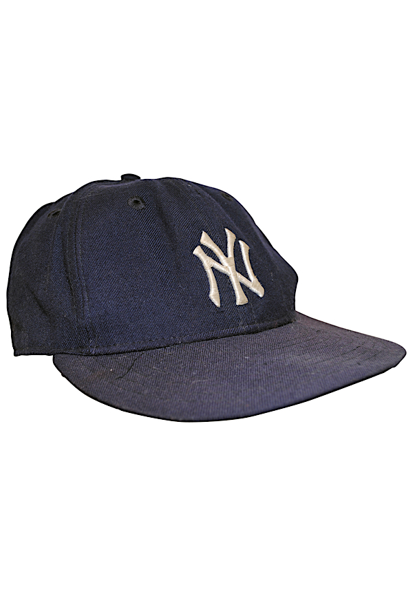 Lot Detail - Circa 1980 New York Yankees Game-Used Cap Attributed To ...