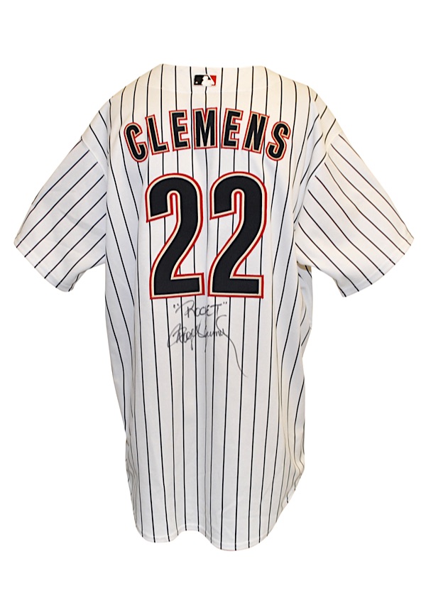 roger clemens signed jersey