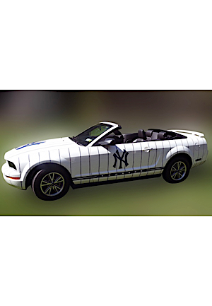 2005 Ford Mustang New York Yankees Limited Edition Factory Home "Pinstripe" Convertible (Very Low Mileage)