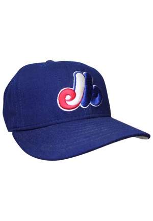 Montreal Expos Game-Used Cap Attributed To Pedro Martinez