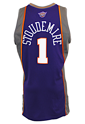 2009-10 Amare Stoudemire Phoenix Suns Game-Used Road Jersey