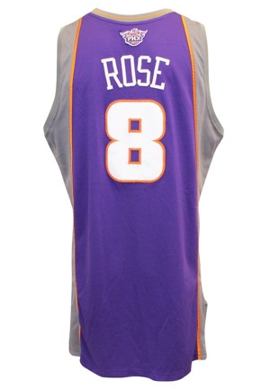 2006-07 Jalen Rose Phoenix Suns Game-Used Road Jersey (Final Season • Photo-Matched)
