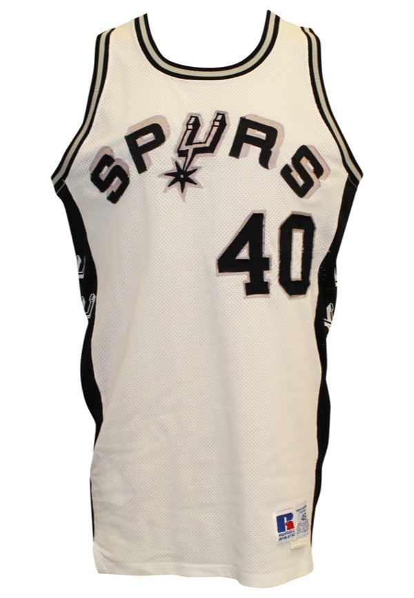 Lot Detail - 1980s Mike Brittain & Jerome Whitehead San Antonio Spurs  Game-Used Jerseys (2)