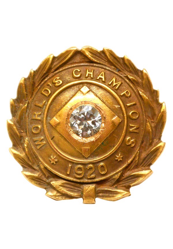 Lot Detail - 1920 Cleveland Indians Players Championship Pin