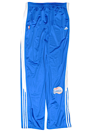 2010s Los Angeles Clippers Player-Worn Warm-Up Pants Attributed To Blake Griffin