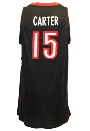 2000-01 Vince Carter Toronto Raptors Game-Used Road Jersey (Specialty Team Tagging)