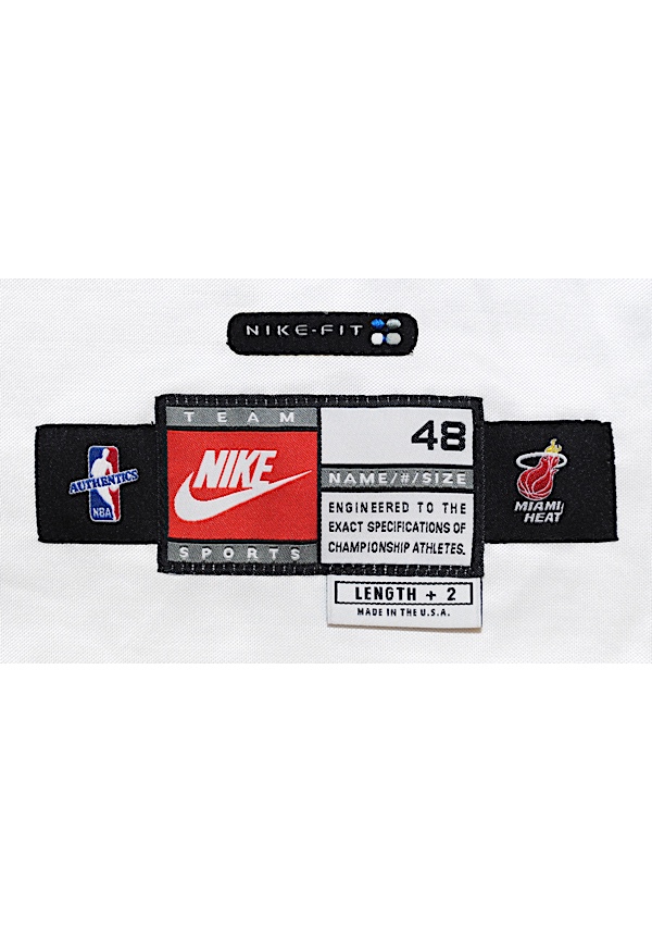 1998-99 Nike Miami Heat NBA Shooting Shirt Team Issued Men's 2XL Game Worn