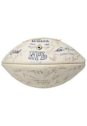 1973 Baltimore Colts Team-Signed Football (JSA • Bobby Franklin Collection)