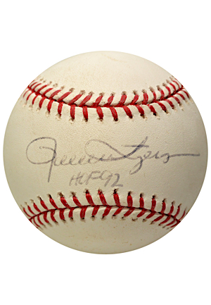 Rollie Fingers Single-Signed OML Baseball (JSA)