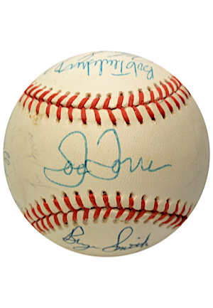 1990 St. Louis Cardinals Team Signed Baseball (JSA)