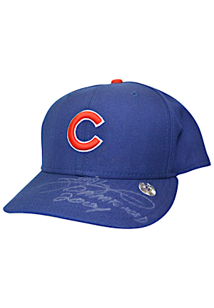 2004 Sammy Sosa Chicago Cubs Game-Used & Autographed Cap (JSA • Sosa Hologram)