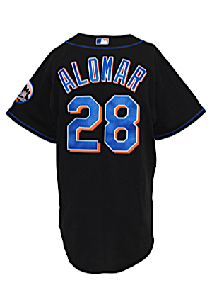2007 Sandy Alomar Jr. New York Mets Game-Used Alternate Jersey