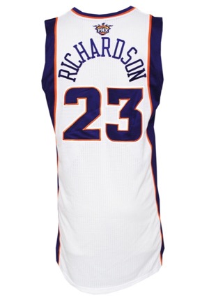 2010-11 Jason Richardson Phoenix Suns Game-Used Home Jersey