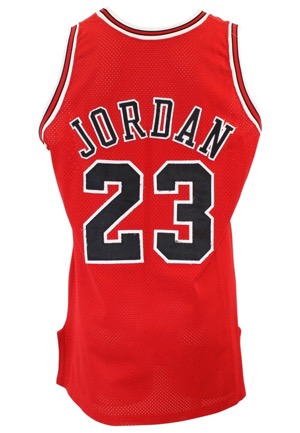 1992-93 Michael Jordan Chicago Bulls Game-Used Road Jersey (Championship Season • Finals MVP • NBA Steals Leader • NBA Scoring Champion)