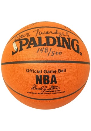 1973 New York Knicks Team-Signed Official NBA Basketball (JSA • UDA Hologram • NBA Champs)