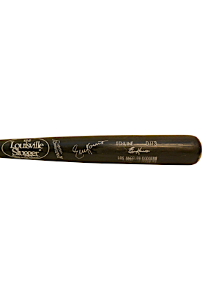 Eric Karros Los Angeles Dodgers Game-Used & Autographed Bat (JSA • PSA/DNA Pre-Cert)