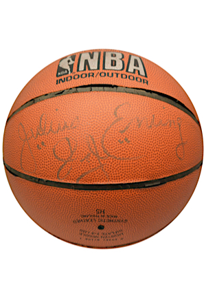 Julius Erving Single-Signed Basketball (JSA)