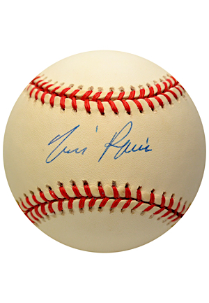 Single-Signed Official League Baseballs Including Tom Seaver, Tim Raines, Barry Bonds & Tommy John (4)(JSA)