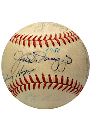 1950 New York Yankees Team-Signed OAL Baseball (JSA • PSA/DNA • Championship Season)