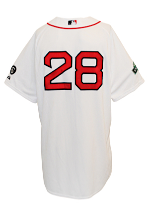 2012 Adrian Gonzalez Boston Red Sox Team-Issued Home Jersey (MLB Authenticated • Fenway Park 100th Anniversary Patch)