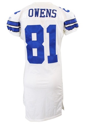 2006 Terrell Owens Dallas Cowboys Game-Used Home Jersey
