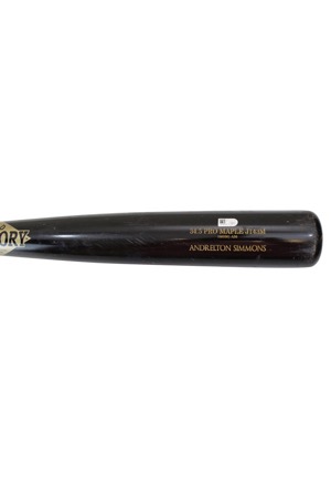 2018 Andrelton Simmons Los Angeles Angels Game-Used Bat (MLB Authenticated • PSA/DNA Pre-Cert)