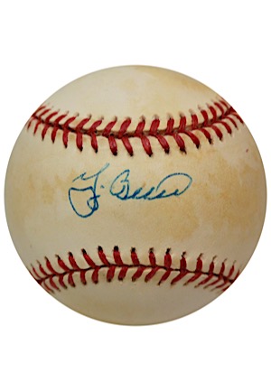 Yogi Berra Single-Signed OAL Baseball (JSA)