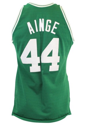 Mid 1980s Danny Ainge Boston Celtics Game-Used Road Jersey (Photo-Matched & Graded 10)