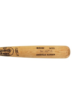Don Mattingly New York Yankees Game-Used Batting Practice Bat (PSA/DNA)