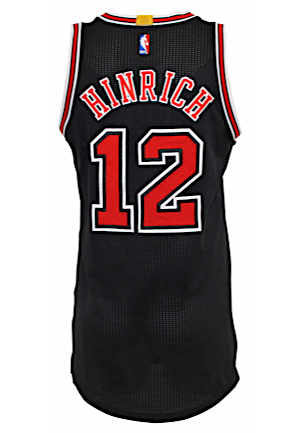 2014-15 Kirk Hinrich Chicago Bulls Game-Used Alternate Jersey