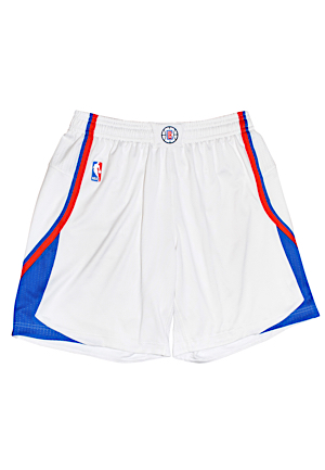 2016-17 Los Angeles Clippers Game-Used Home Shorts Attributed To Blake Griffin