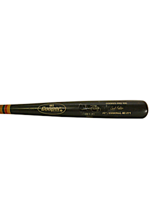 Early 1990s Cecil Fielder Detroit Tigers Game-Used & Autographed Bat (JSA • PSA/DNA)