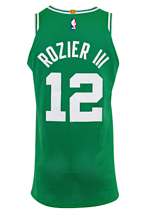 2017-18 Terry Rozier Boston Celtics Game-Used Road Jersey