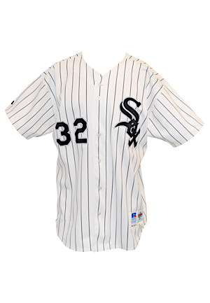Four 1992 Chicago White Sox Game-Used Home Jerseys Including Alex Fernandez, Mike Huff & More (4)(Sourced From White Sox Tent Sale)