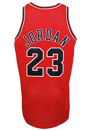 1997-98 Michael Jordan Chicago Bulls Game-Used Road Jersey (Championship Season • MVP Season)